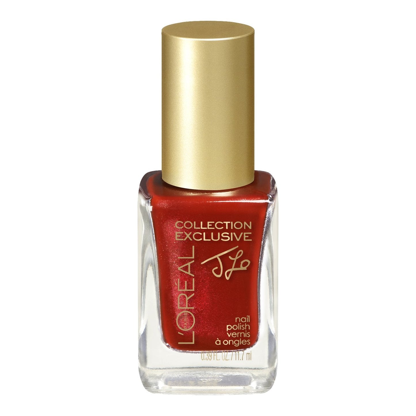 L'Oreal Jennifer's Red (J-Lo) #725 Nail Polish, 0.39 Fl Oz