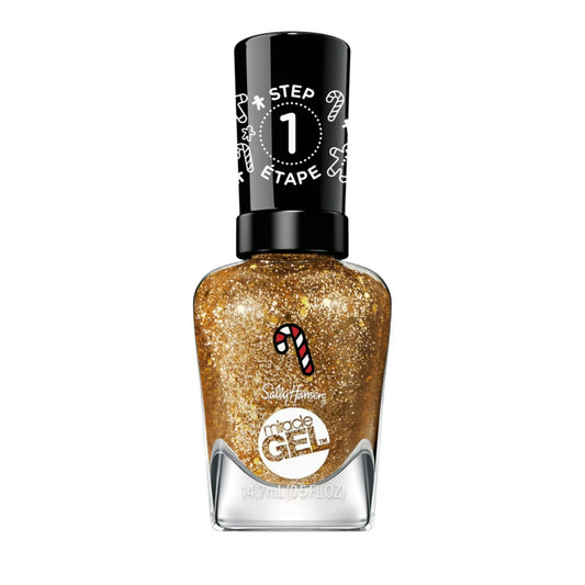 Sally Hansen Miracle Gel Nail Polish #914 Less Bitter, More Glitter 0.5 FL Oz