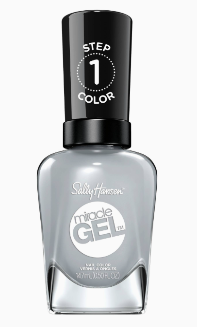 Sally Hansen Miracle Gel Nail Polish #799 Greyfitti 0.5 FL Oz