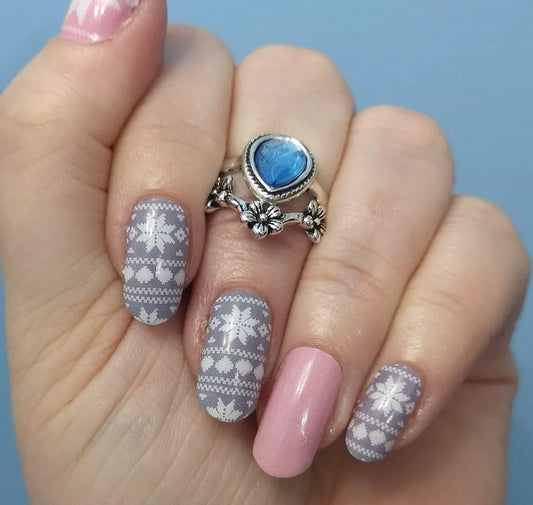 Candied Nails Nail Polish Stickers - Christmas Wrappings