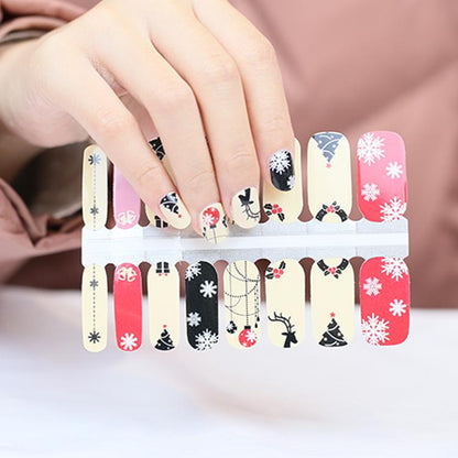 Candied Nails Nail Polish Stickers - Christmas Ornaments