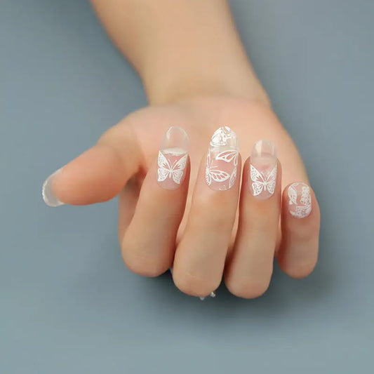 Candied Nails Nail Polish Stickers - Butterflies