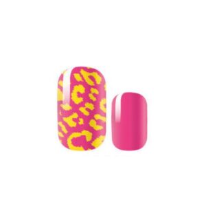 Candied Nails Nail Polish Stickers - Orange Pink