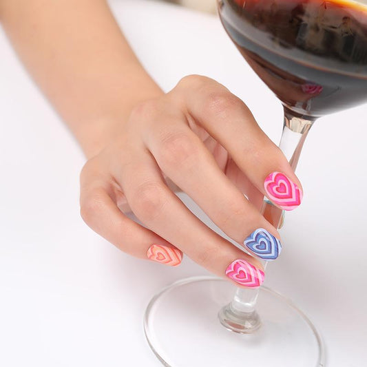 Candied Nails Nail Polish Stickers - Candy Valentine