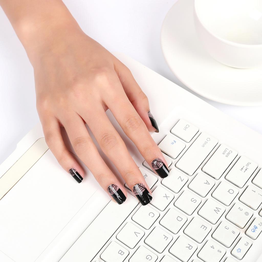Candied Nails Nail Polish Stickers - Spider Nails