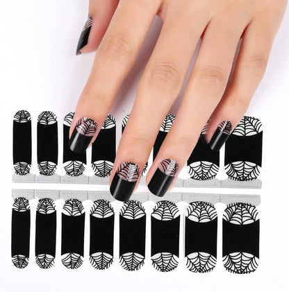Candied Nails Nail Polish Stickers - Spider Nails