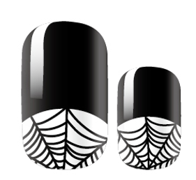 Candied Nails Nail Polish Stickers - Spider Nails