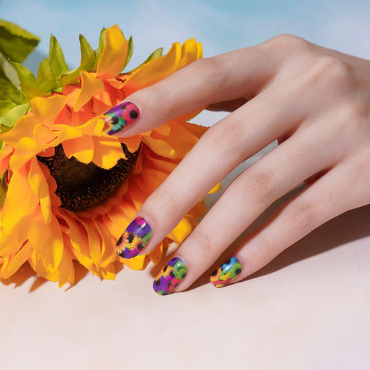 Candied Nails Nail Polish Stickers - Sunflower Colors