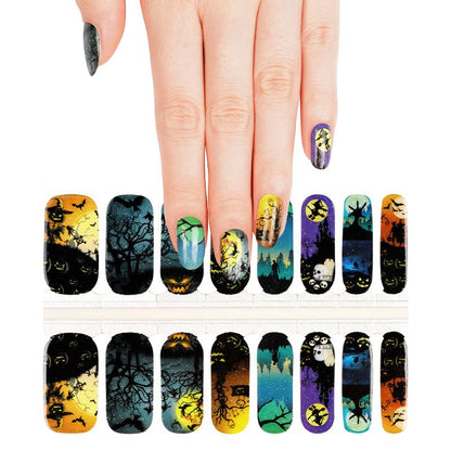 Candied Nails Nail Polish Stickers - Spooky Halloween