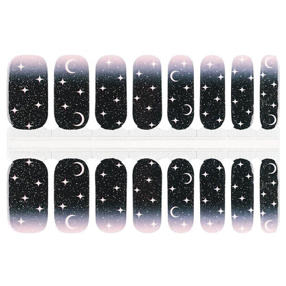 Candied Nails Nail Polish Stickers - Starry Night