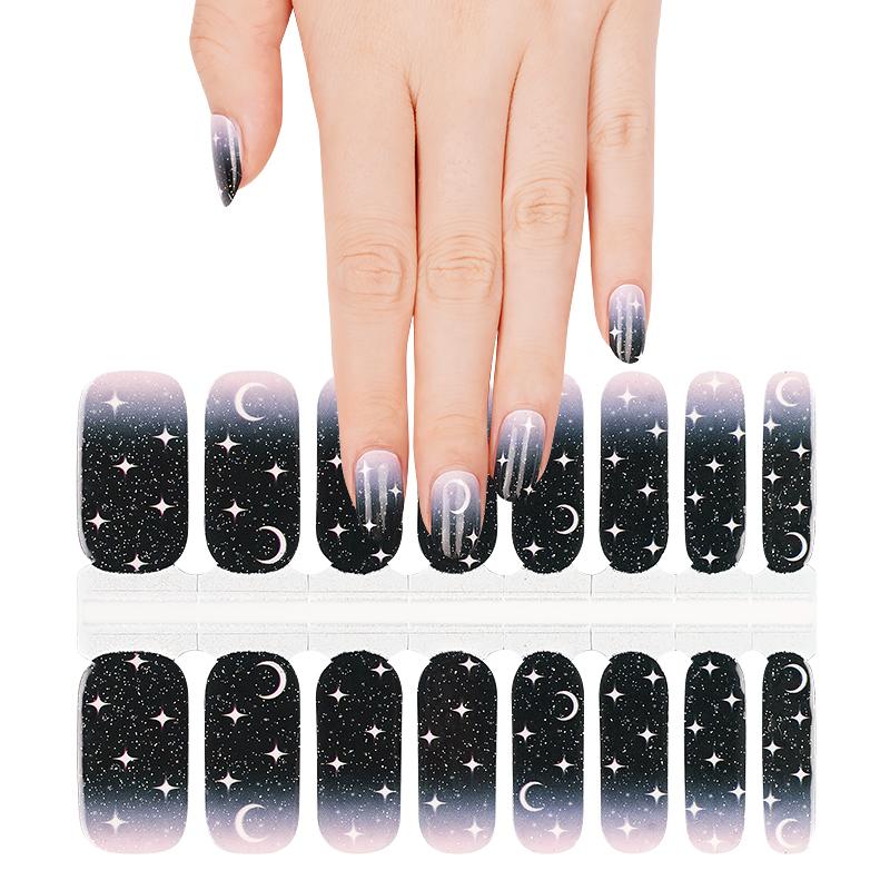 Candied Nails Nail Polish Stickers - Starry Night