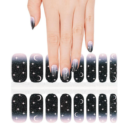 Candied Nails Nail Polish Stickers - Starry Night