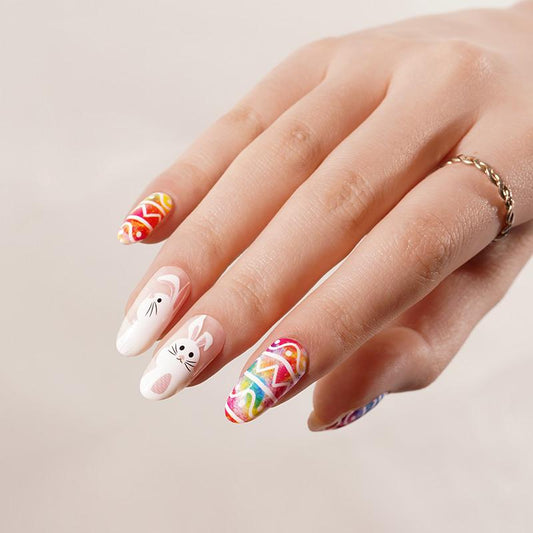 Candied Nails Nail Polish Stickers - Easter Eggs & Bunny