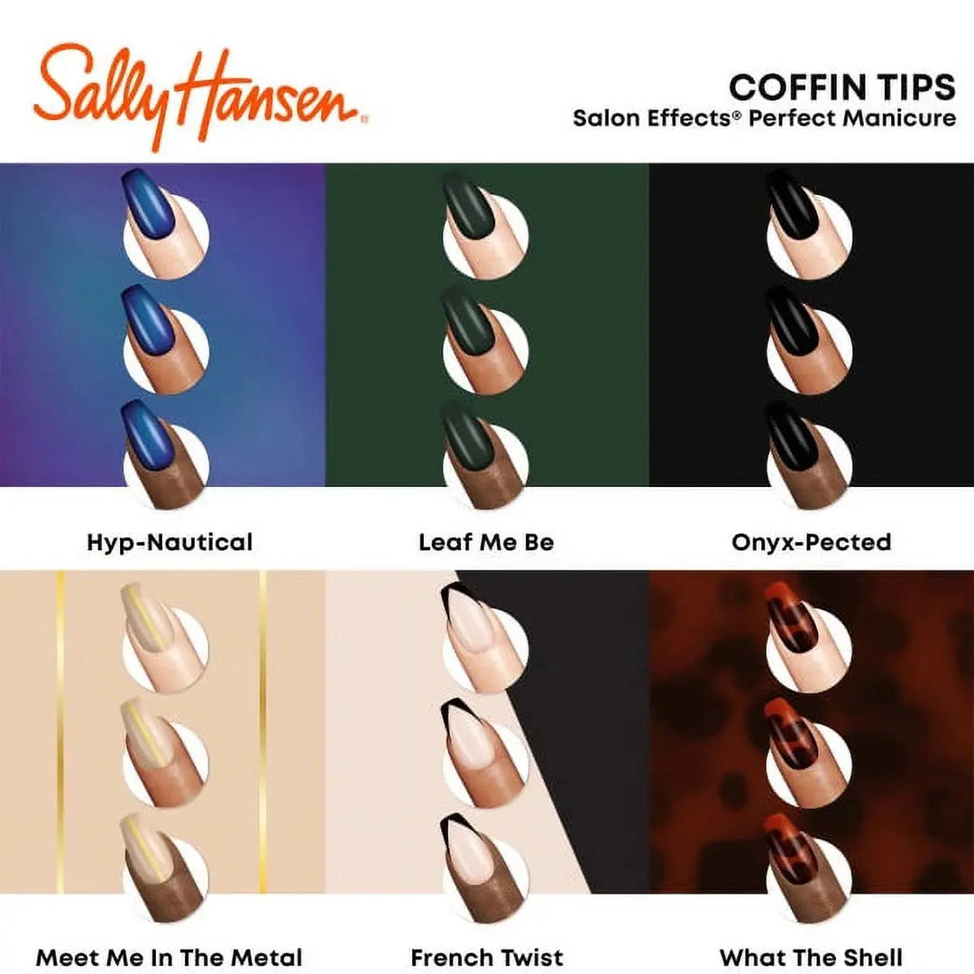 Sally Hansen Perfect Manicure Press On Nails - CO341 French Twist Sally Hansen
