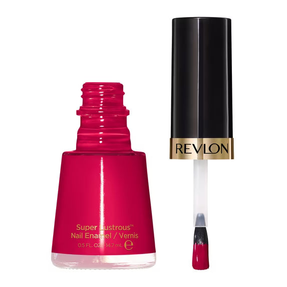 Revlon Super Lustrous Nail Enamel, Cherries in the Snow, 0.5 fl oz.