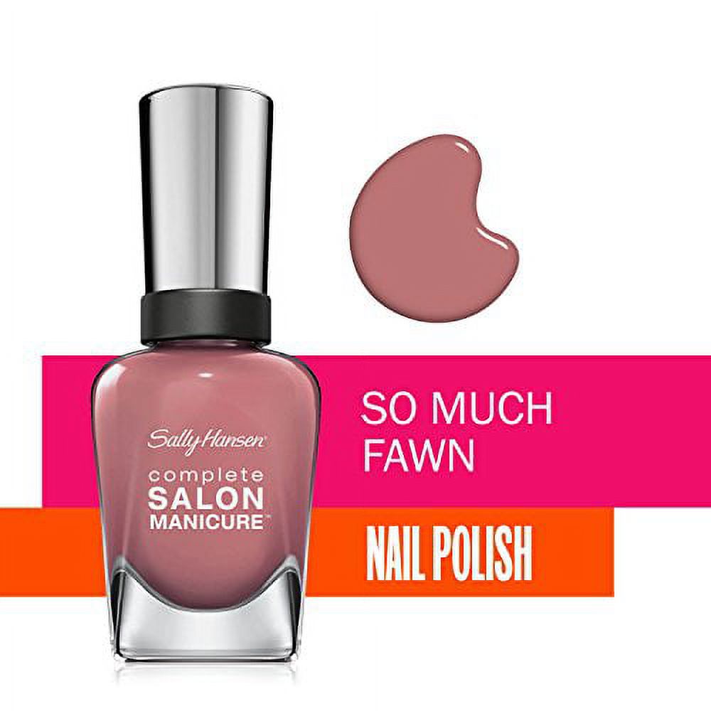 Sally Hansen Complete Salon Manicure Nail Polish #843 Moulin Rose 0.5 Oz