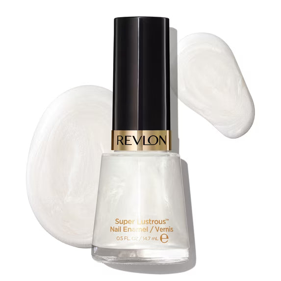 Revlon Super Lustrous Chip Resistant Nail Polish, Pure Pearl, 0.5 fl oz Bottle