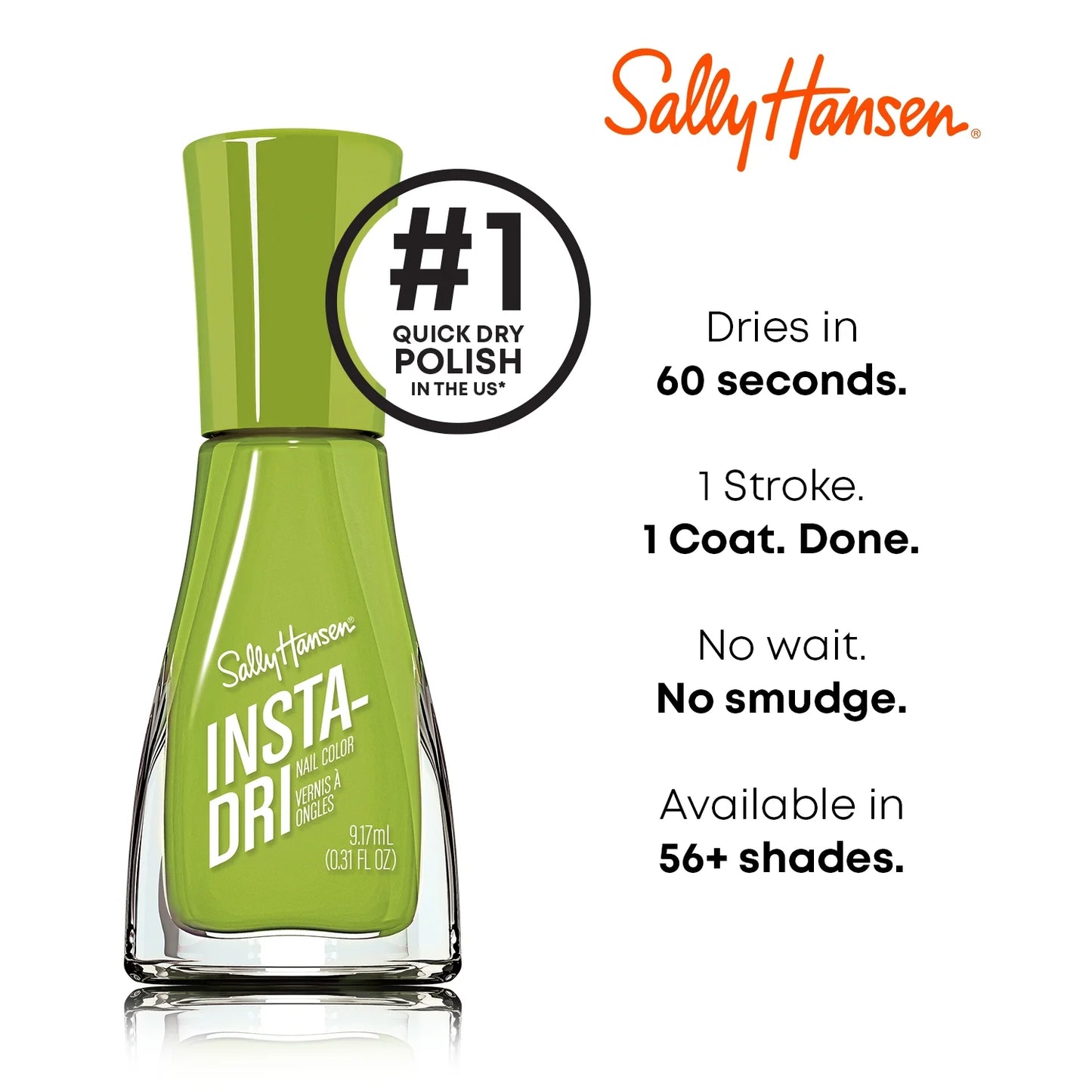 Sally Hansen Insta-Dri Nail Polish #528 Hard Drive Me Crazy 0.31 oz