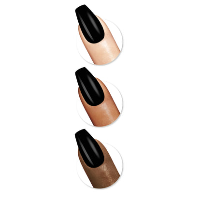 Sally Hansen Perfect Manicure Press On Nails - Onyx-pected