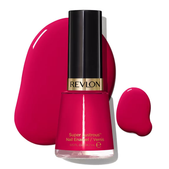 Revlon Super Lustrous Nail Enamel, Cherries in the Snow, 0.5 fl oz.