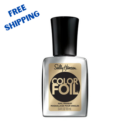 Sally Hansen Color Foil Nail Polish, #140 Gold Standard 0.33 FL Oz