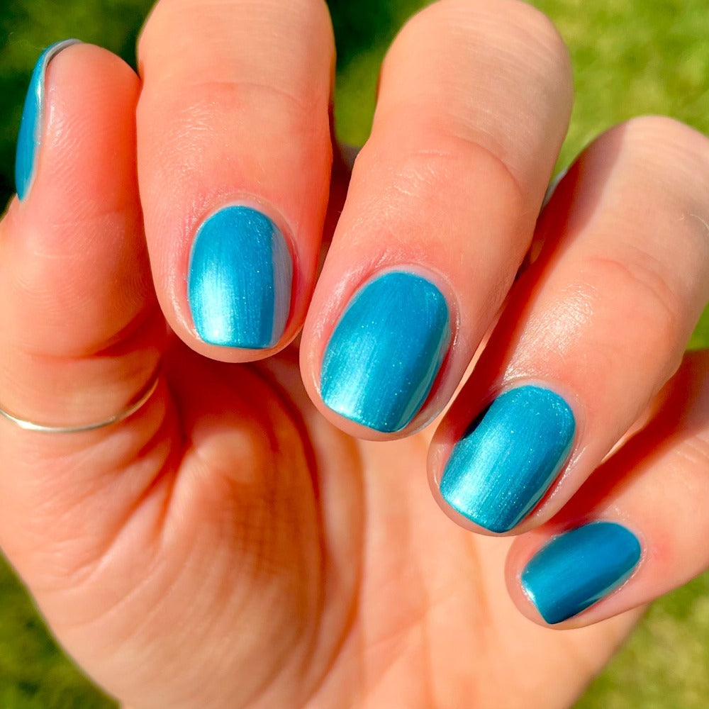 huella Little Bold Blue Nail Lacquer 0.4 Fl Oz