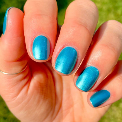 huella Little Bold Blue Nail Lacquer 0.4 Fl Oz