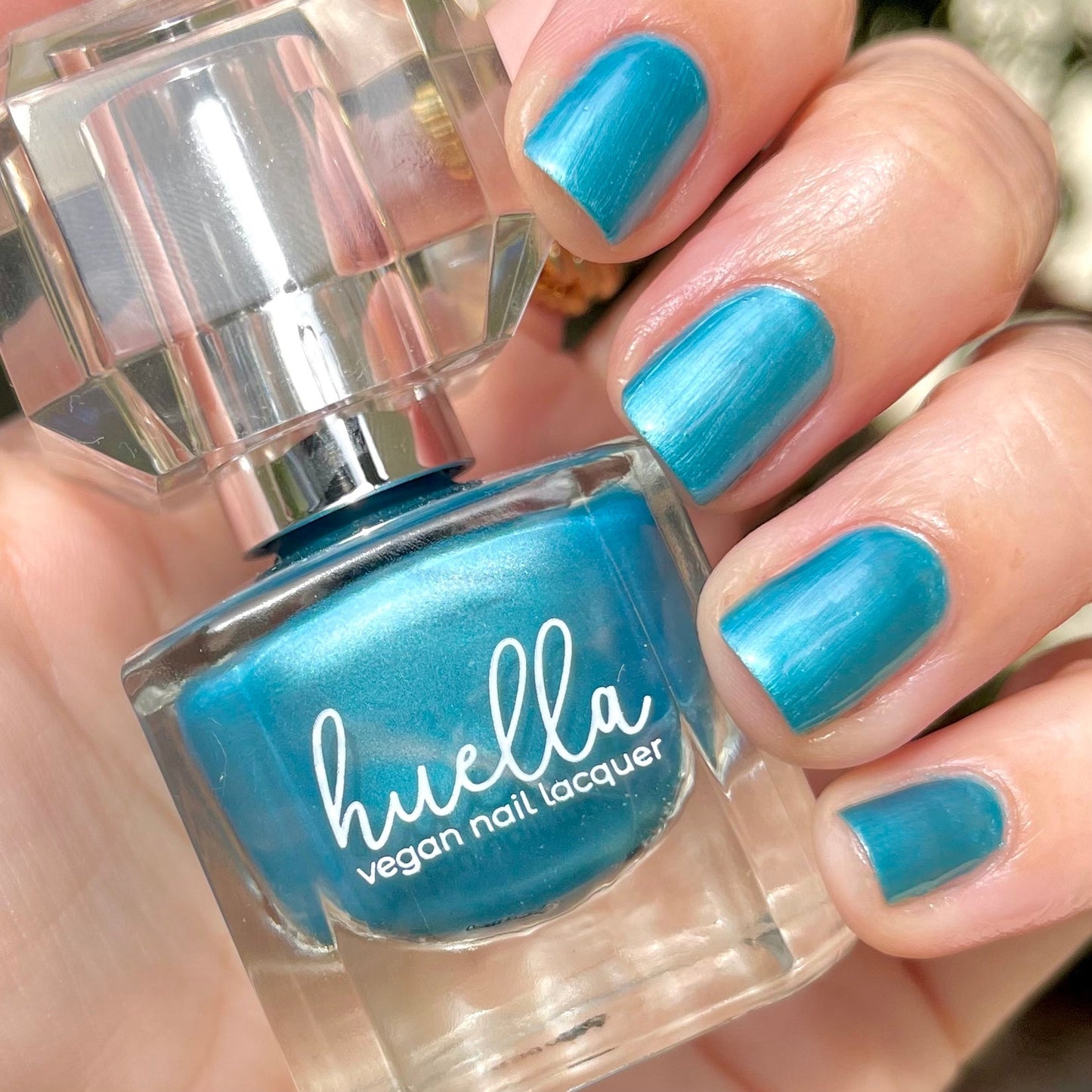 huella Little Bold Blue Nail Lacquer 0.4 Fl Oz