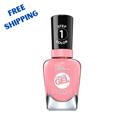 Sally Hansen Miracle Gel Nail Polish #051 Peach Please 0.5 FL Oz