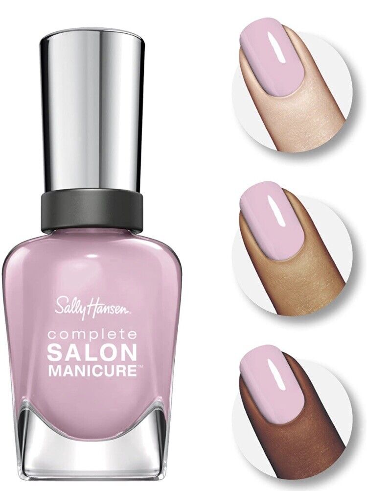 Sally Hansen Complete Salon Manicure Nail Polish #171 Pink a Card 0.5 Oz