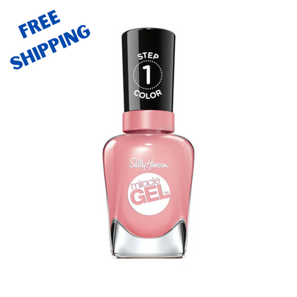 Sally Hansen Miracle Gel Nail Polish #245 Satel-lite Pink 0.5 FL Oz